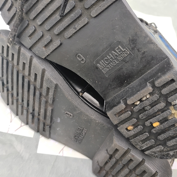 Michael Kors Black Combat Boots - Picture 4 of 4